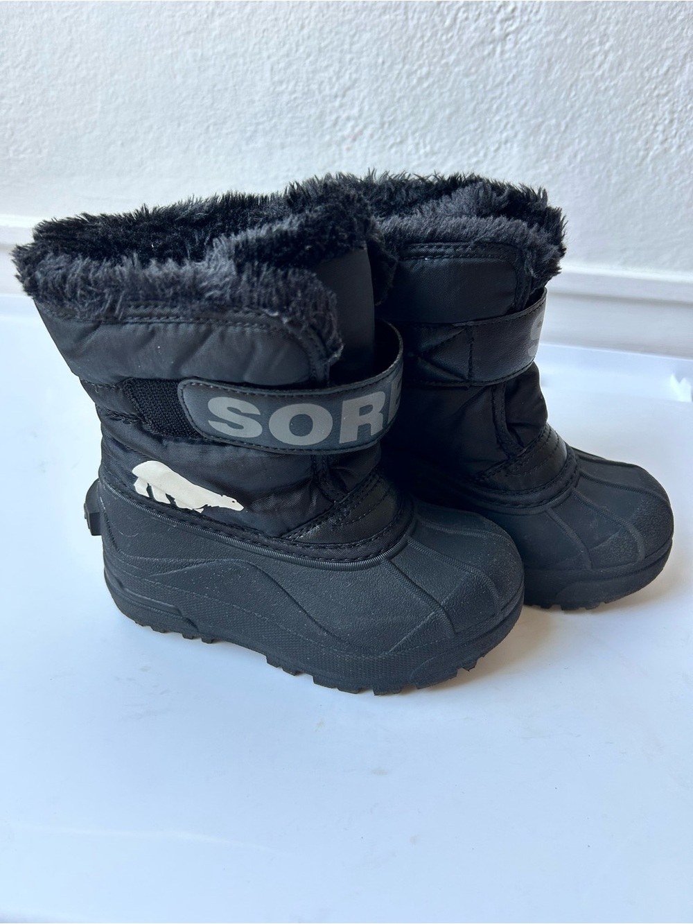 SOREL Toddler Snow Boots Size 10 Black - Snow